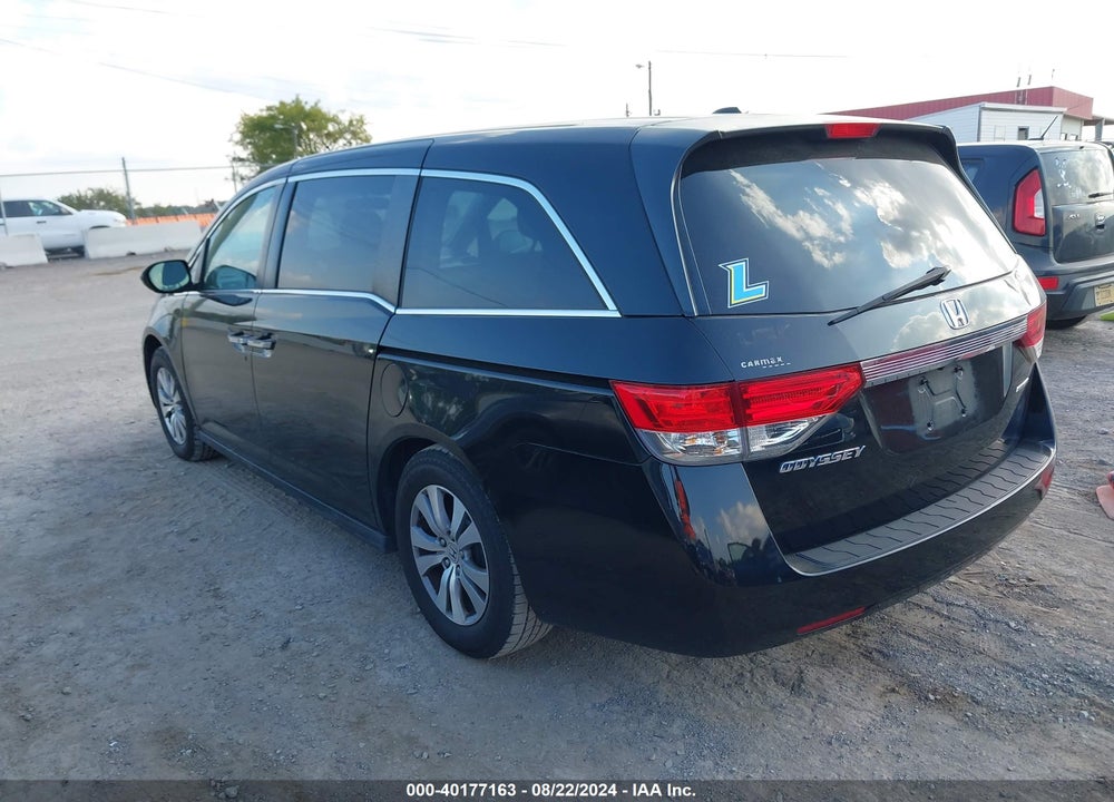 2016 HONDA ODYSSEY SE VIN: 5FNRL5H32GB051991