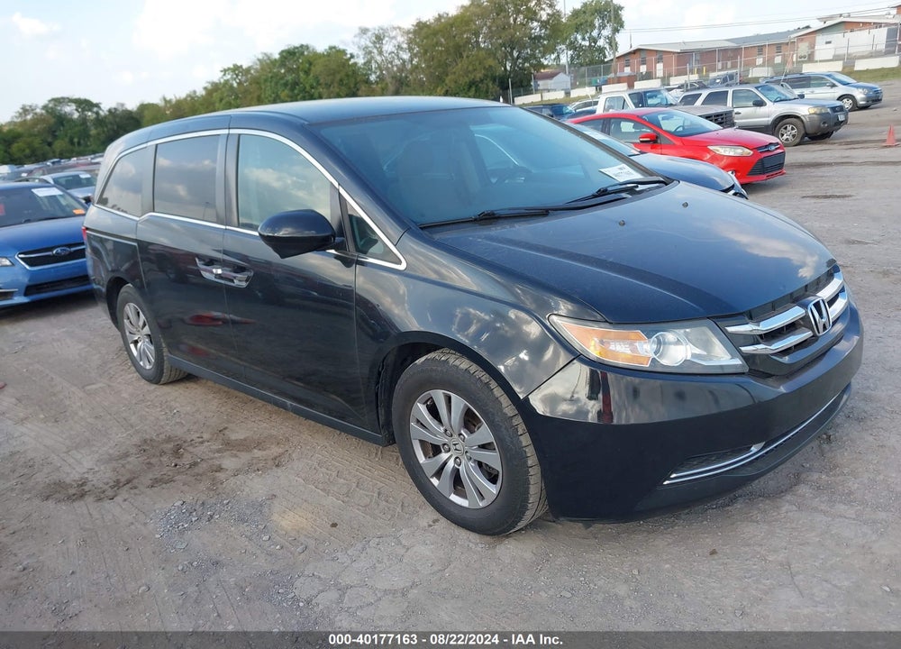 2016 HONDA ODYSSEY SE VIN: 5FNRL5H32GB051991