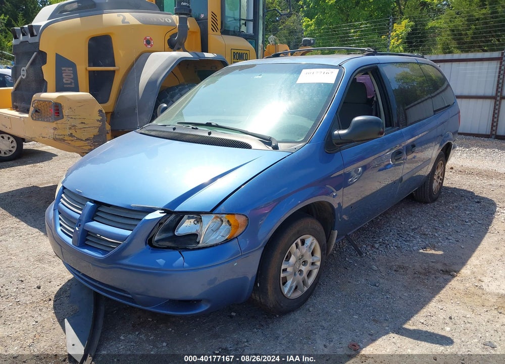 2007 DODGE GRAND CARAVAN SE VIN: 1D4GP24RX7B117066