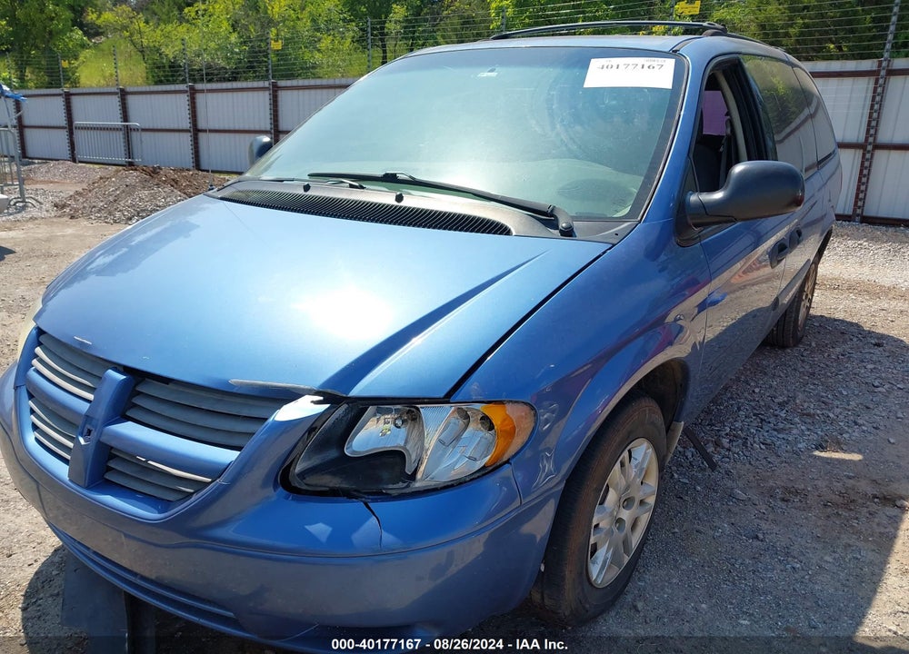 2007 DODGE GRAND CARAVAN SE VIN: 1D4GP24RX7B117066