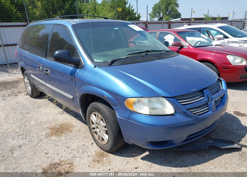 2007 DODGE GRAND CARAVAN SE VIN: 1D4GP24RX7B117066