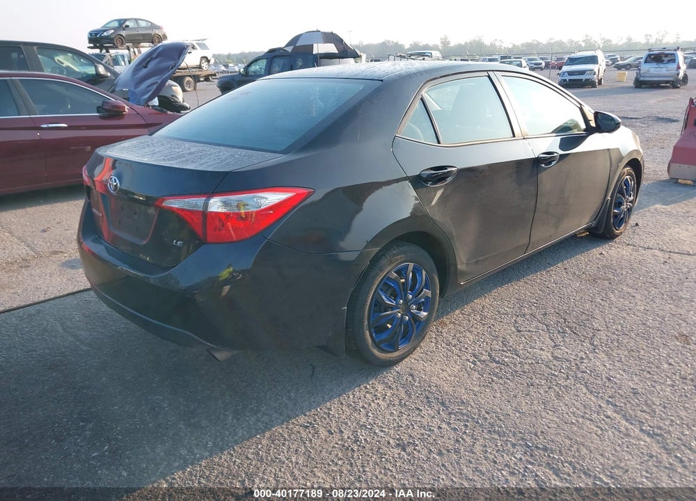 2014 TOYOTA COROLLA LE VIN: 2T1BURHE5EC158333