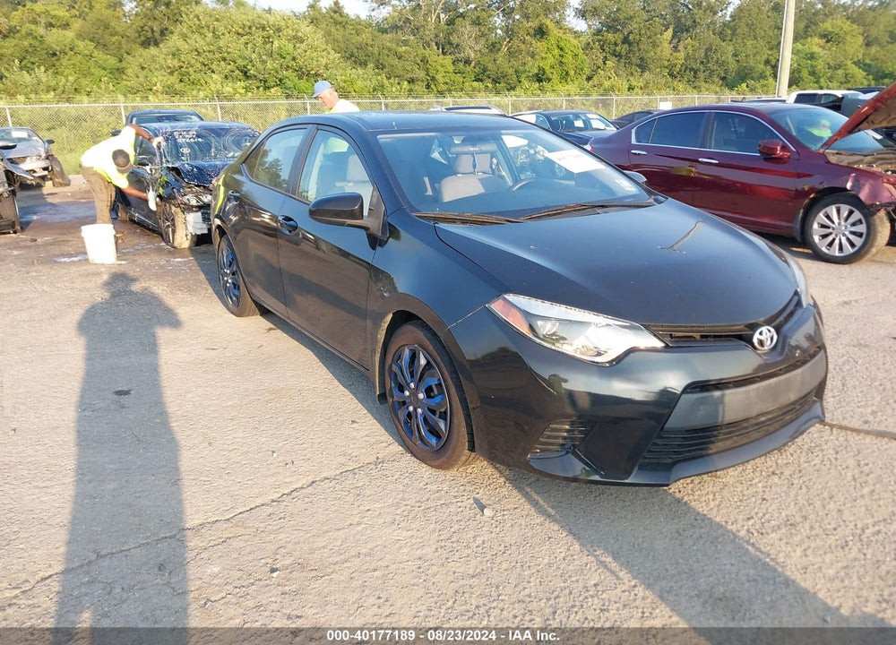 2014 TOYOTA COROLLA LE VIN: 2T1BURHE5EC158333