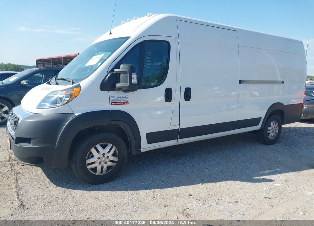 2021 RAM PROMASTER 3500 CARGO VAN HIGH ROOF 159 WB EXT VIN: 3C6MRVJG7ME514500