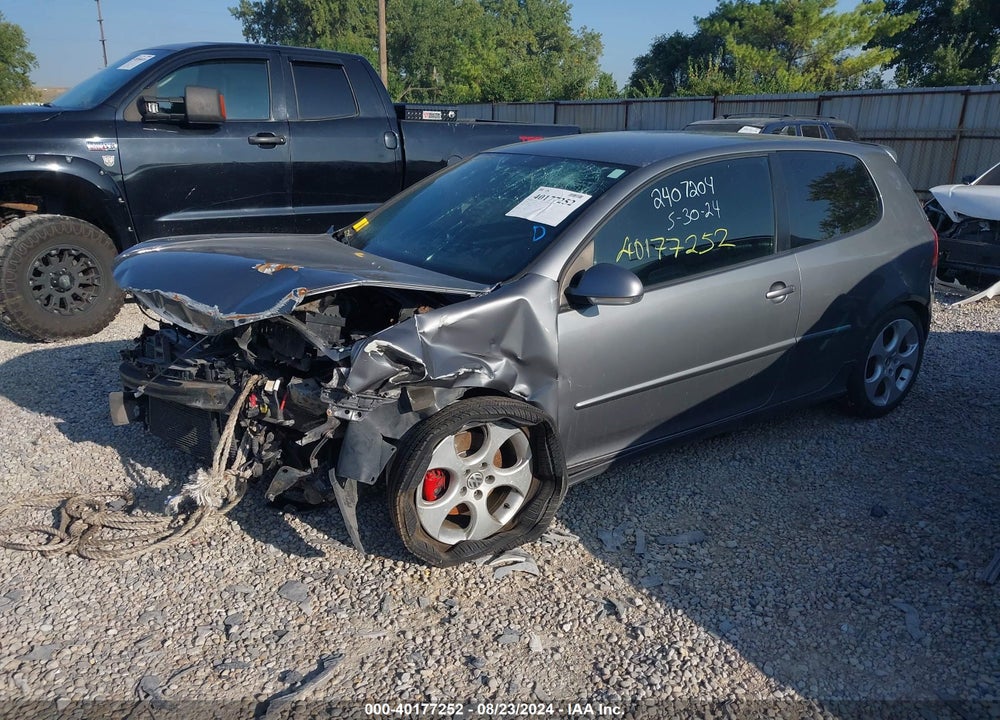 2009 VOLKSWAGEN GTI 2-DOOR VIN: WVWFD71K49W055178