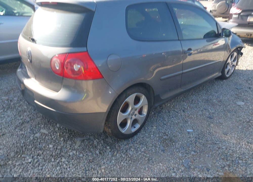 2009 VOLKSWAGEN GTI 2-DOOR VIN: WVWFD71K49W055178