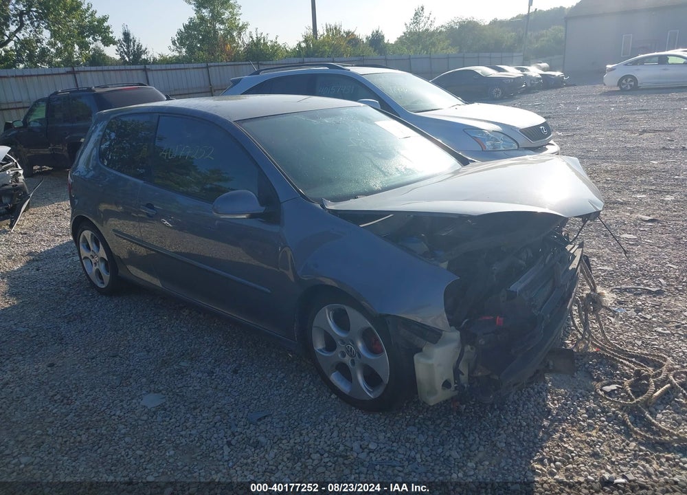 2009 VOLKSWAGEN GTI 2-DOOR VIN: WVWFD71K49W055178