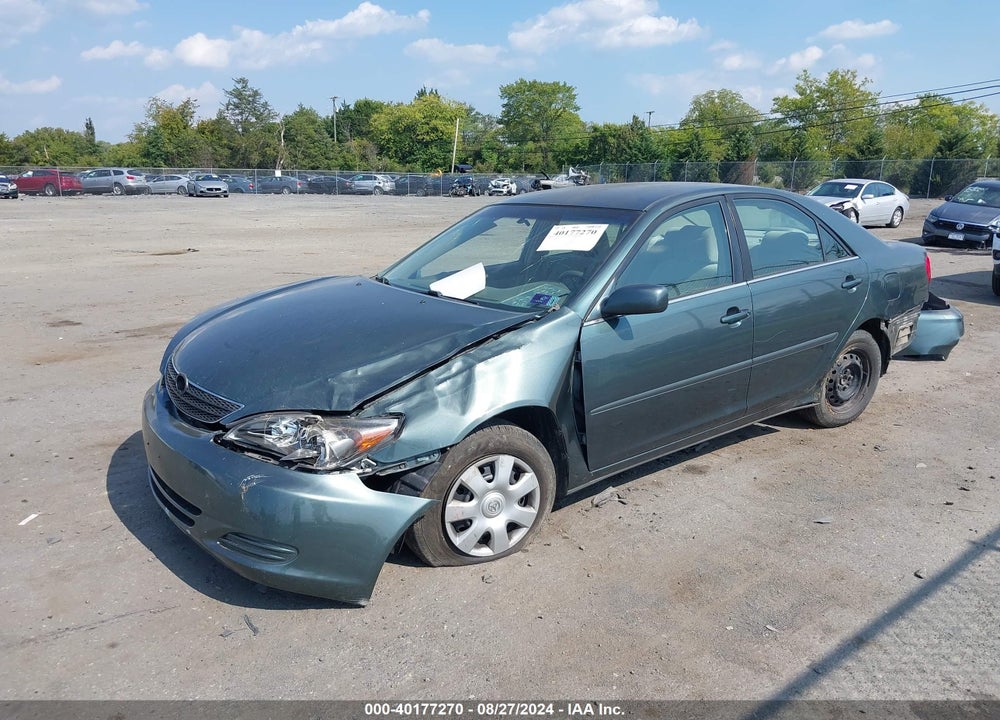 2004 TOYOTA CAMRY LE VIN: 4T1BE32K64U358241