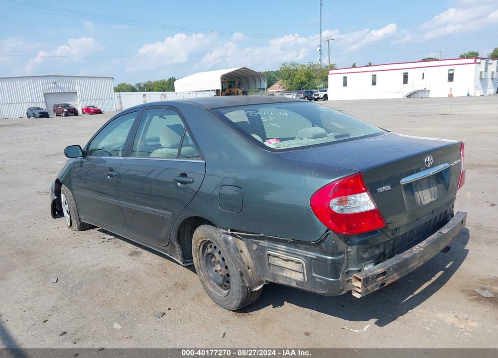 2004 TOYOTA CAMRY LE VIN: 4T1BE32K64U358241