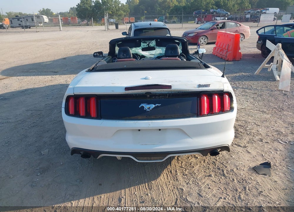 2016 FORD MUSTANG ECOBOOST PREMIUM VIN: 1FATP8UH4G5276773