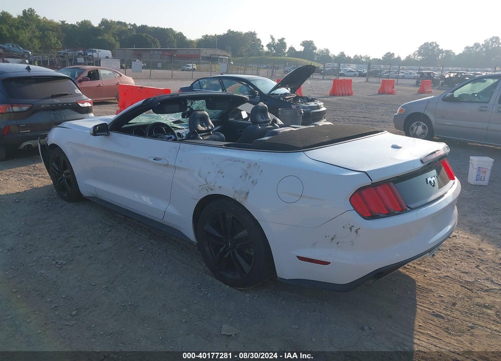 2016 FORD MUSTANG ECOBOOST PREMIUM VIN: 1FATP8UH4G5276773