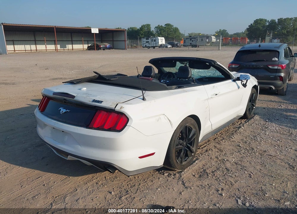 2016 FORD MUSTANG ECOBOOST PREMIUM VIN: 1FATP8UH4G5276773