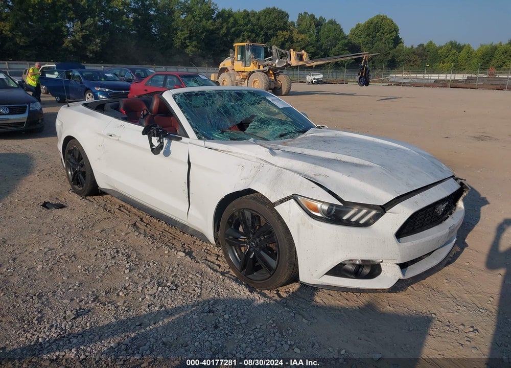 2016 FORD MUSTANG ECOBOOST PREMIUM VIN: 1FATP8UH4G5276773