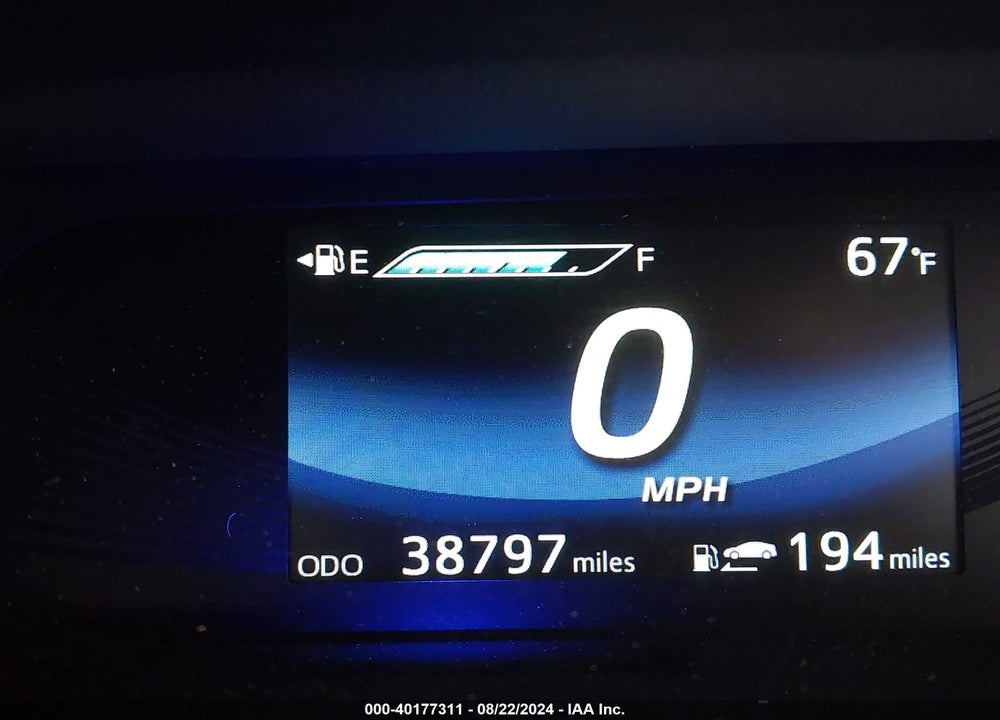 2019 TOYOTA MIRAI VIN: JTDBVRBD0KA007719