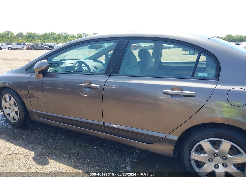 2009 HONDA CIVIC LX VIN: 1HGFA16579L024244