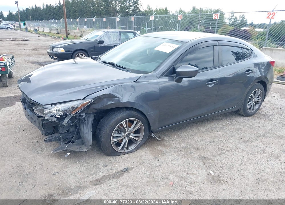 2014 MAZDA 3 I SPORT VIN: JM1BM1U73E1116692