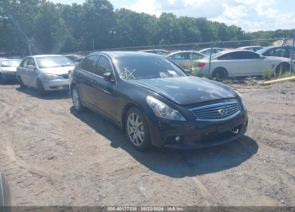 2013 INFINITI G37X VIN: JN1CV6AR6DM751474