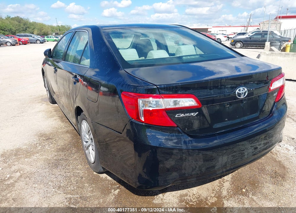 2013 TOYOTA CAMRY LE VIN: 4T1BF1FK3DU295899
