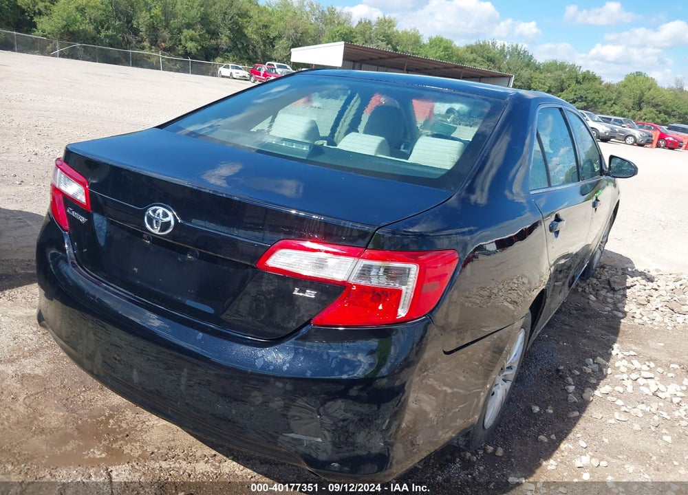 2013 TOYOTA CAMRY LE VIN: 4T1BF1FK3DU295899