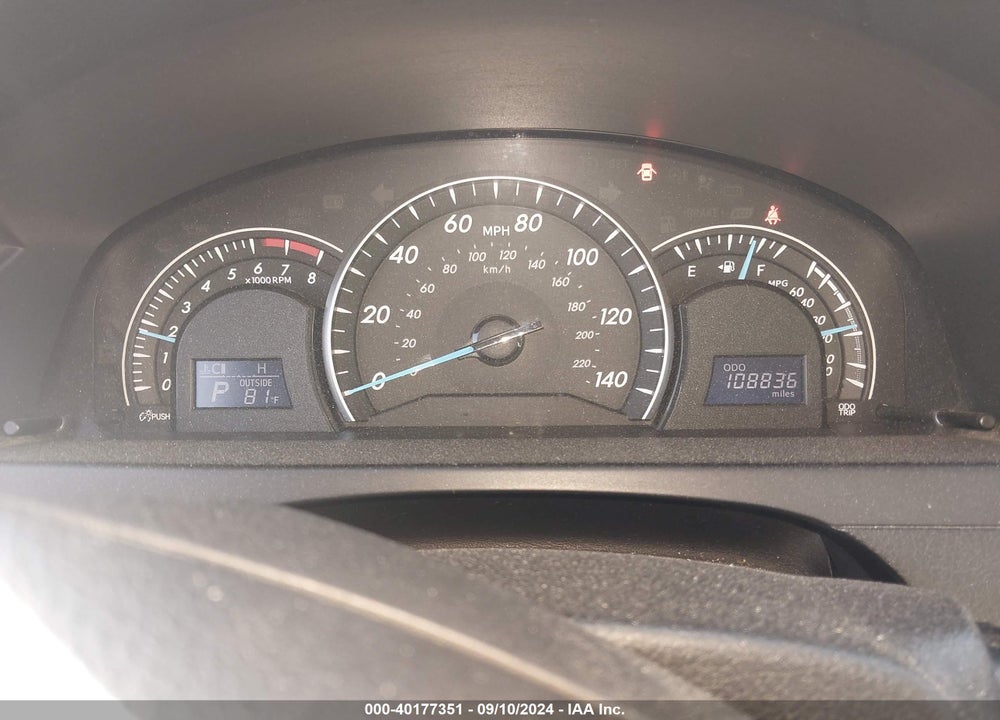 2013 TOYOTA CAMRY LE VIN: 4T1BF1FK3DU295899