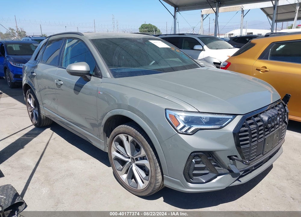 2022 AUDI Q3 PREMIUM PLUS 45 TFSI S LINE QUATTRO TIPTRONIC VIN: WA1EECF38N1150086