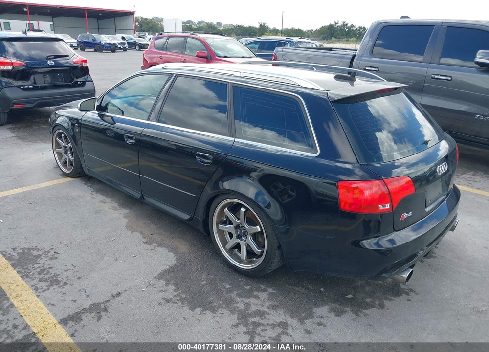 2006 AUDI S4 4.2 AVANT VIN: WAUUL98E86A181734