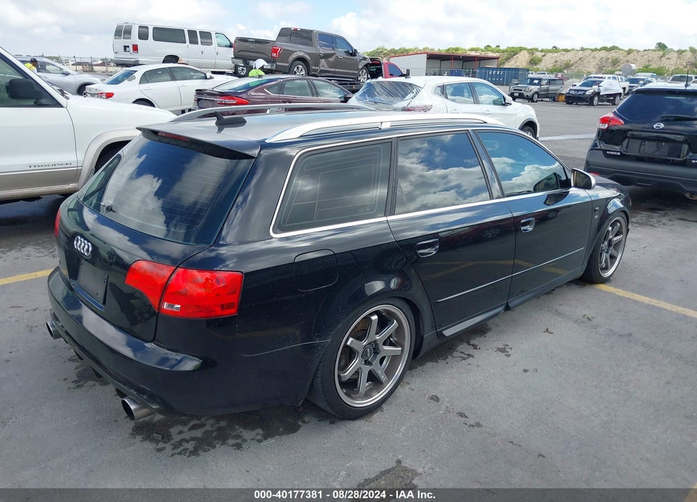 2006 AUDI S4 4.2 AVANT VIN: WAUUL98E86A181734