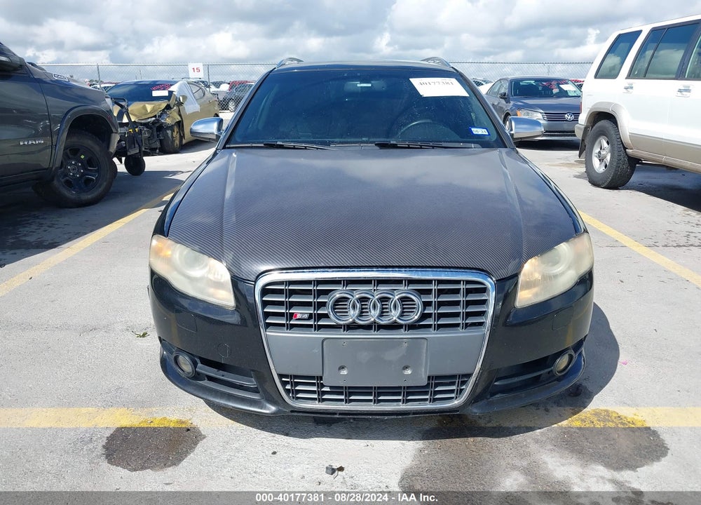 2006 AUDI S4 4.2 AVANT VIN: WAUUL98E86A181734