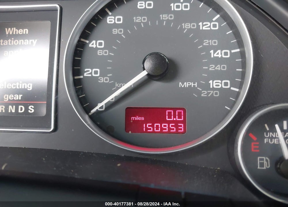 2006 AUDI S4 4.2 AVANT VIN: WAUUL98E86A181734
