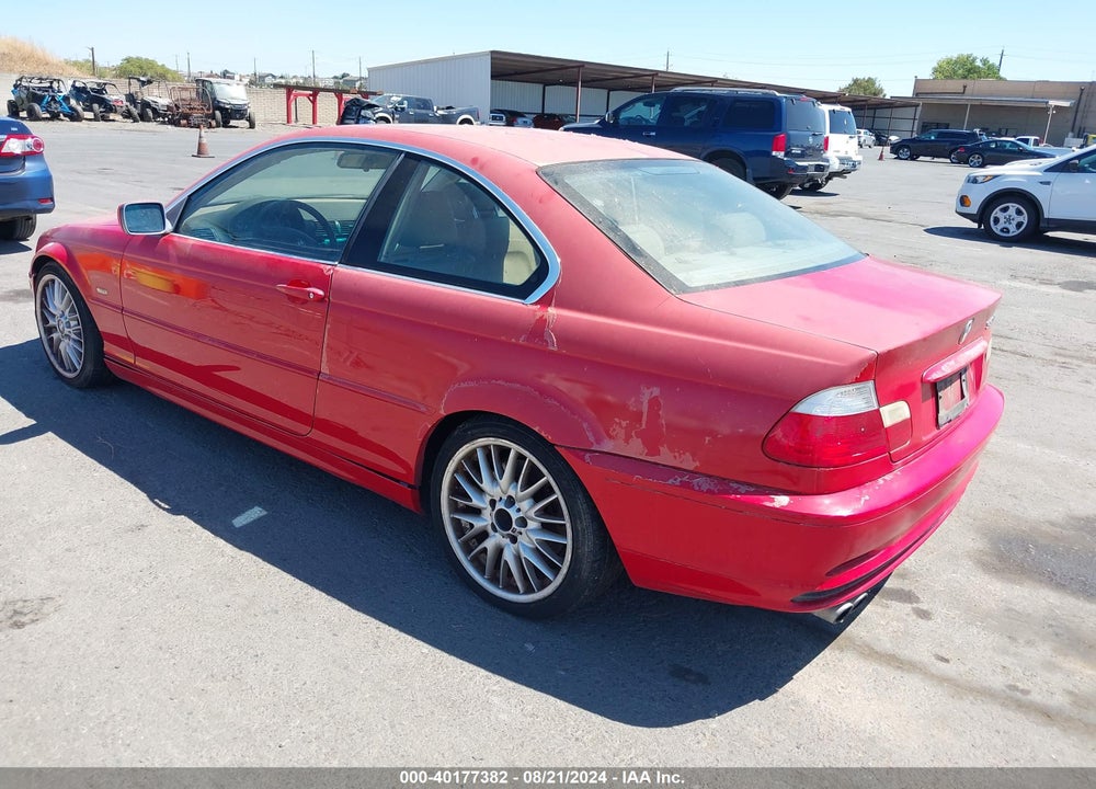 2003 BMW 330CI VIN: WBABN53453PH03448