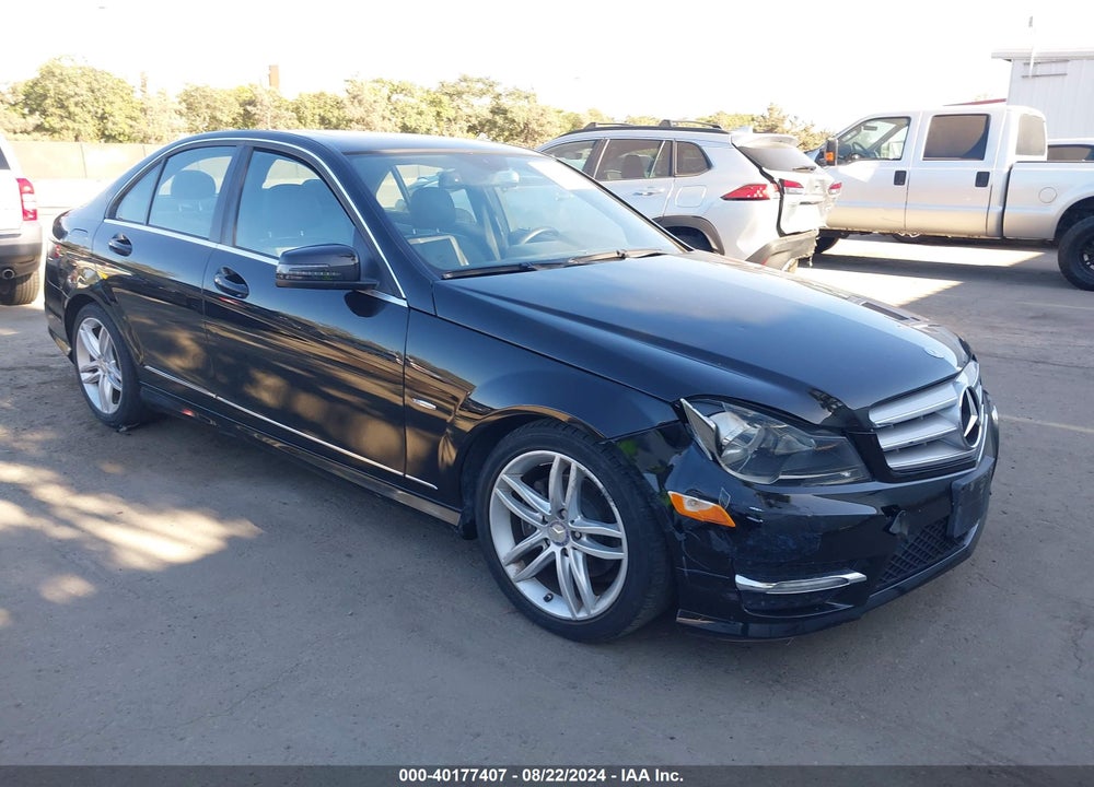 2012 MERCEDES-BENZ C 250 VIN: WDDGF4HB9CR216493