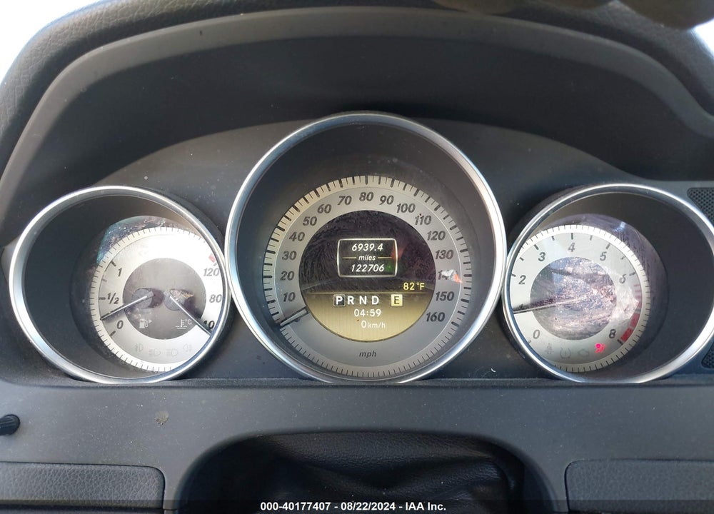 2012 MERCEDES-BENZ C 250 VIN: WDDGF4HB9CR216493