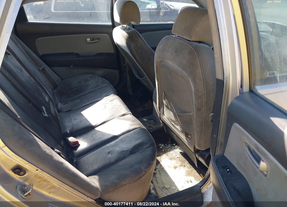 2008 HYUNDAI ELANTRA GLS/SE VIN: KMHDU46D48U437460