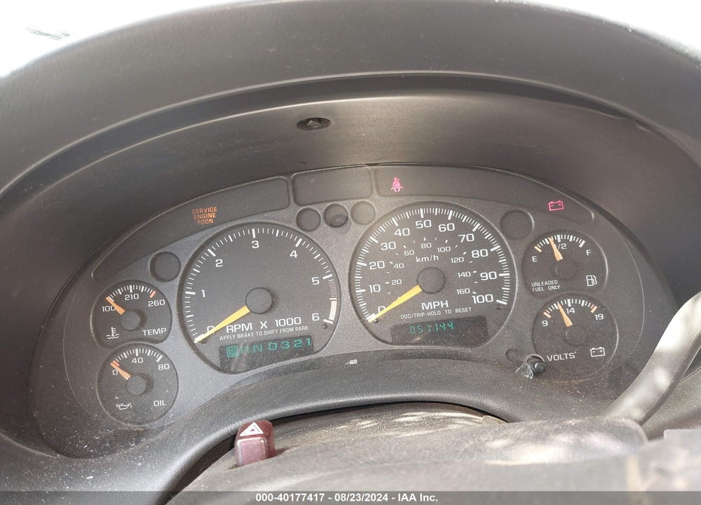 1999 CHEVROLET S-10 LS VIN: 1GCDT19X9X8163725