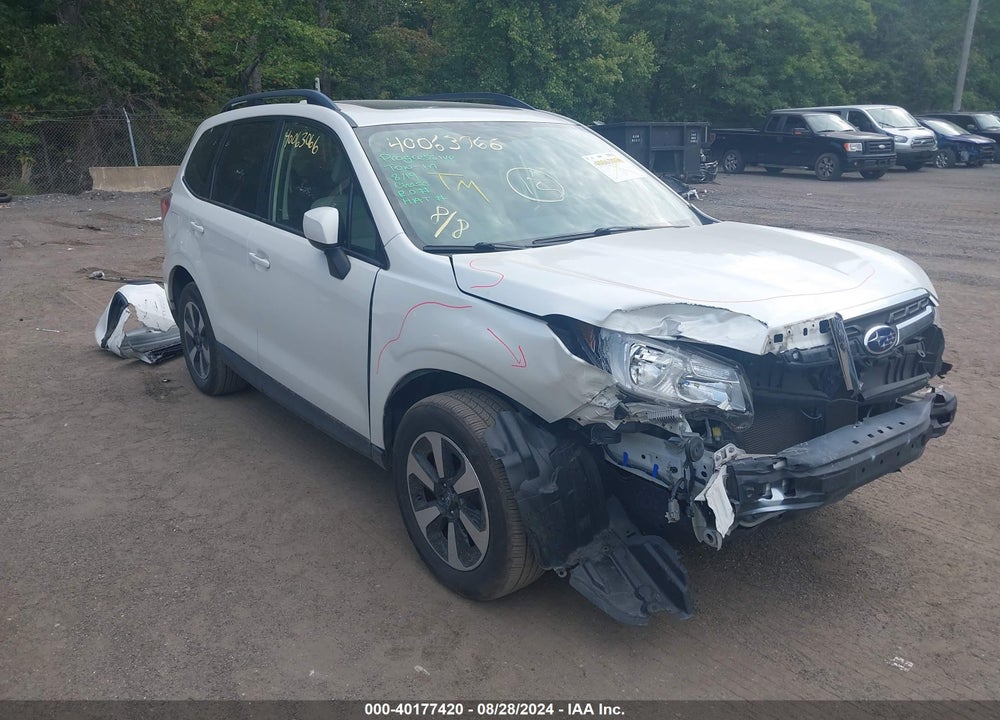 2017 SUBARU FORESTER 2.5I PREMIUM VIN: JF2SJAEC0HH482921