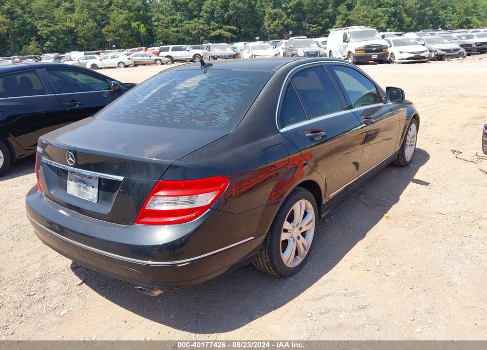 2009 MERCEDES-BENZ C 300 LUXURY/SPORT VIN: WDDGF54X69F231146