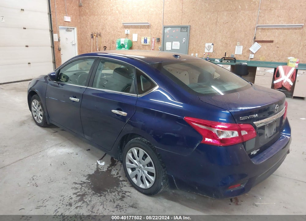2017 NISSAN SENTRA SV VIN: 3N1AB7AP8HY402775