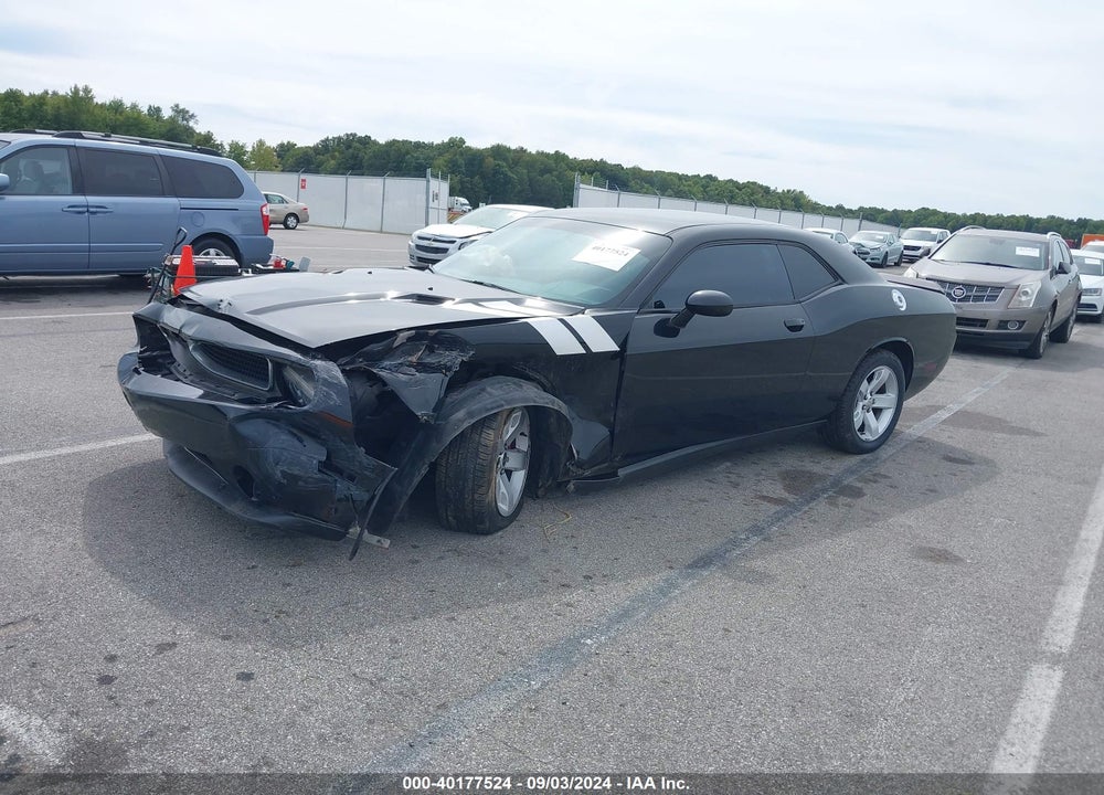 2012 DODGE CHALLENGER SXT VIN: 2C3CDYAG5CH189079