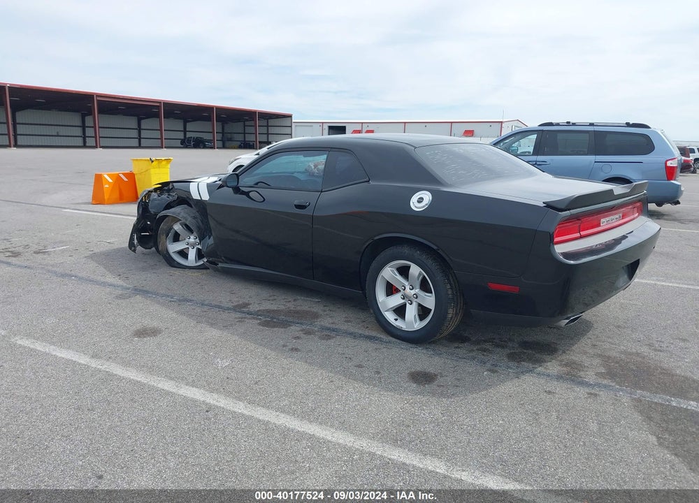 2012 DODGE CHALLENGER SXT VIN: 2C3CDYAG5CH189079