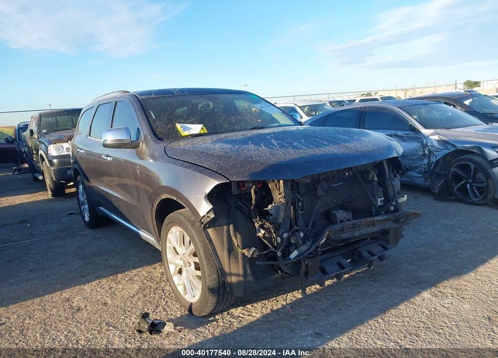 2017 DODGE DURANGO SXT RWD VIN: 1C4RDHAG1HC709102