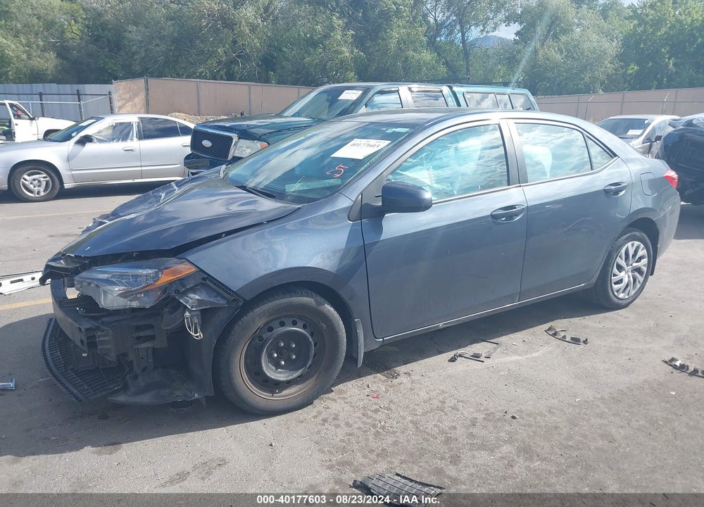 2017 TOYOTA COROLLA LE VIN: 2T1BURHE5HC911850