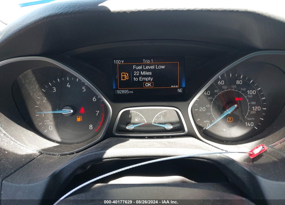 2017 FORD FOCUS VIN: 1FADP3FE9HL237443