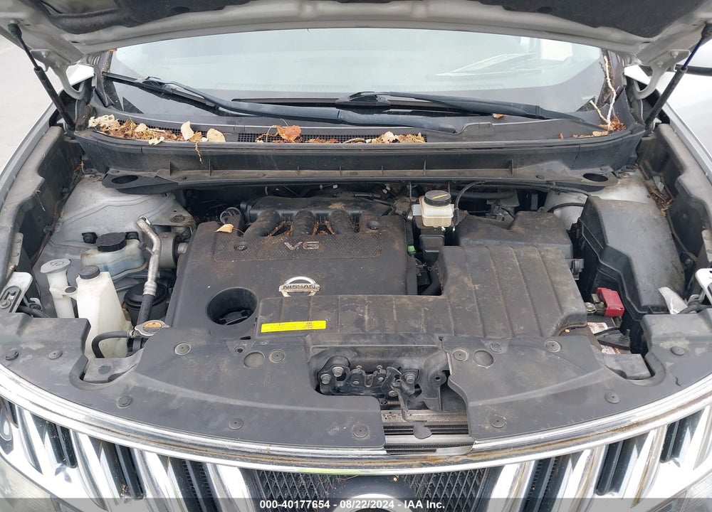 2009 NISSAN MURANO S VIN: JN8AZ18W79W202115