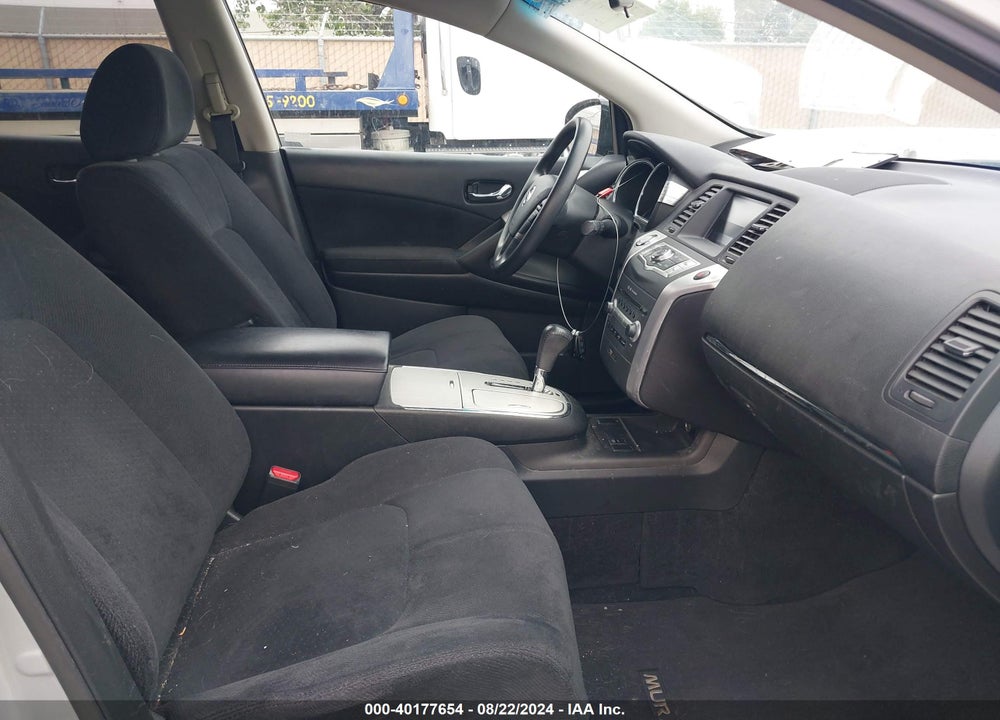 2009 NISSAN MURANO S VIN: JN8AZ18W79W202115