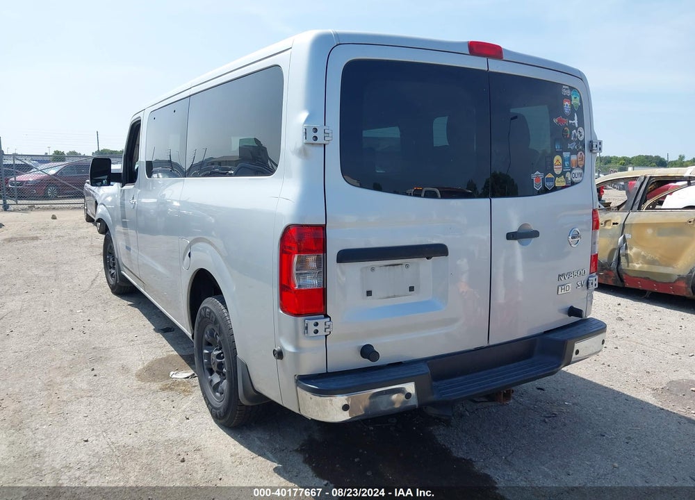 2013 NISSAN NV PASSENGER NV3500 HD SV V6 VIN: 5BZBF0AA4DN202203