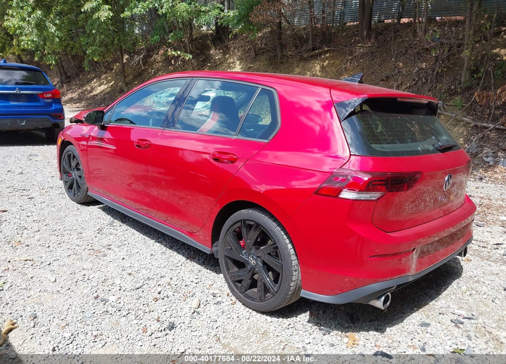 2022 VOLKSWAGEN GOLF GTI 2.0T SE VIN: WVW487CD9NW123382