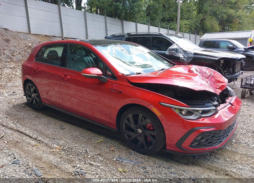 2022 VOLKSWAGEN GOLF GTI 2.0T SE VIN: WVW487CD9NW123382