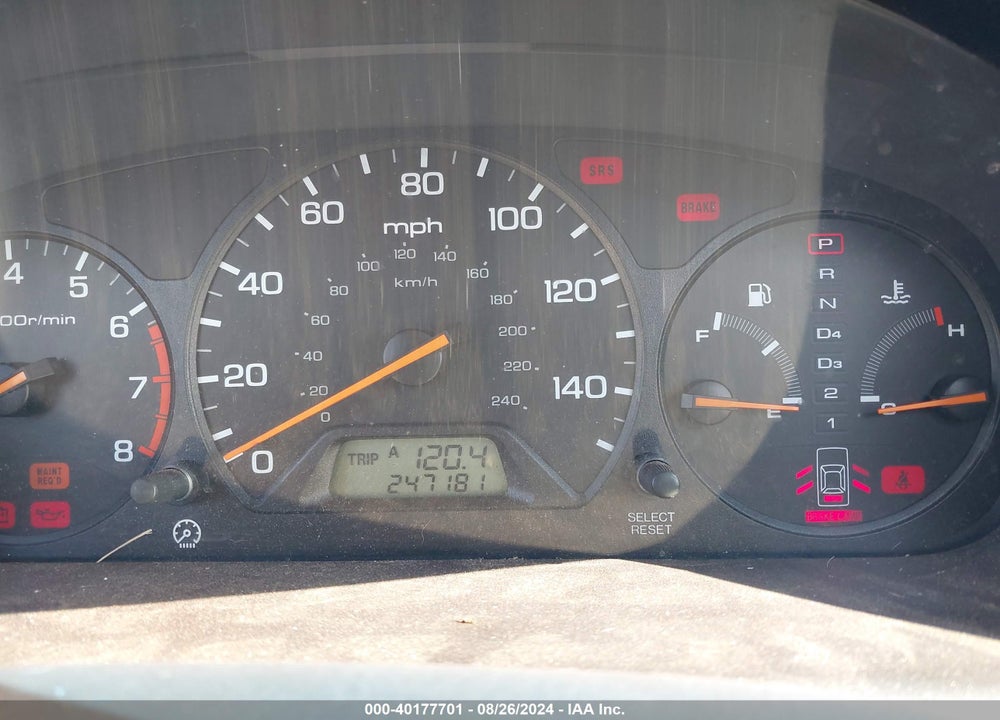 1999 HONDA ACCORD VIN: 1HGCG5656XA161953