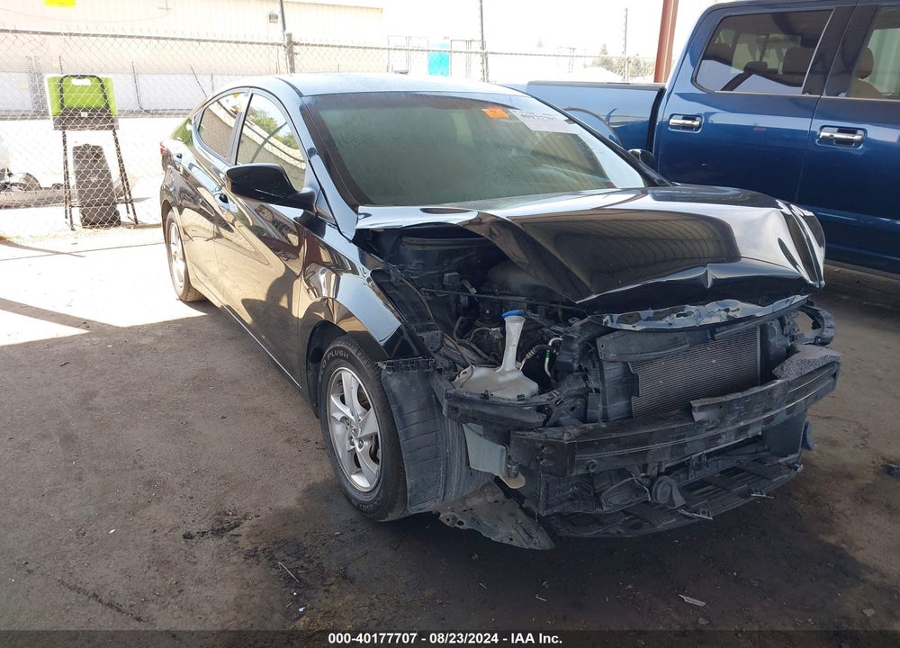 2015 HYUNDAI ELANTRA SE VIN: KMHDH4AE2FU265866