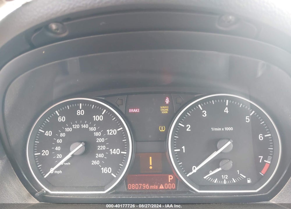 2008 BMW 128I VIN: WBAUL73588VJ73950